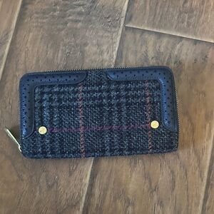Kiltane Blue and Tan Tweed Wallet